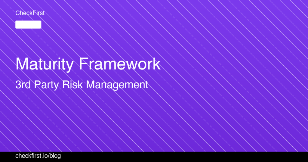 CheckFirst TPRM Blog Post