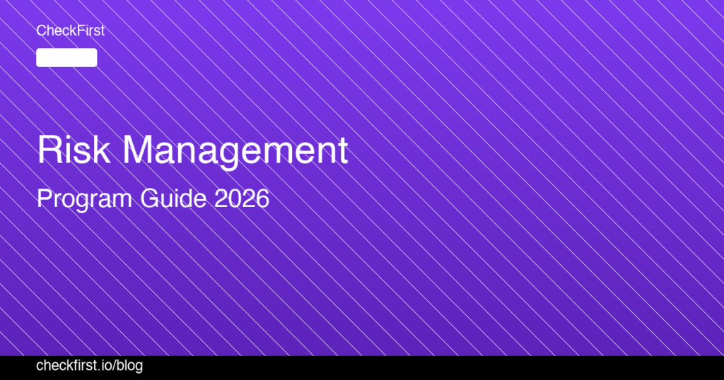 CheckFirst TPRM Blog Post